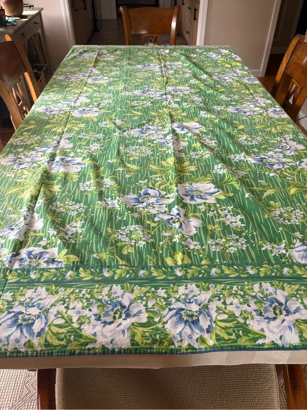 Gorgeous April Cornell Cotton Tablecloth